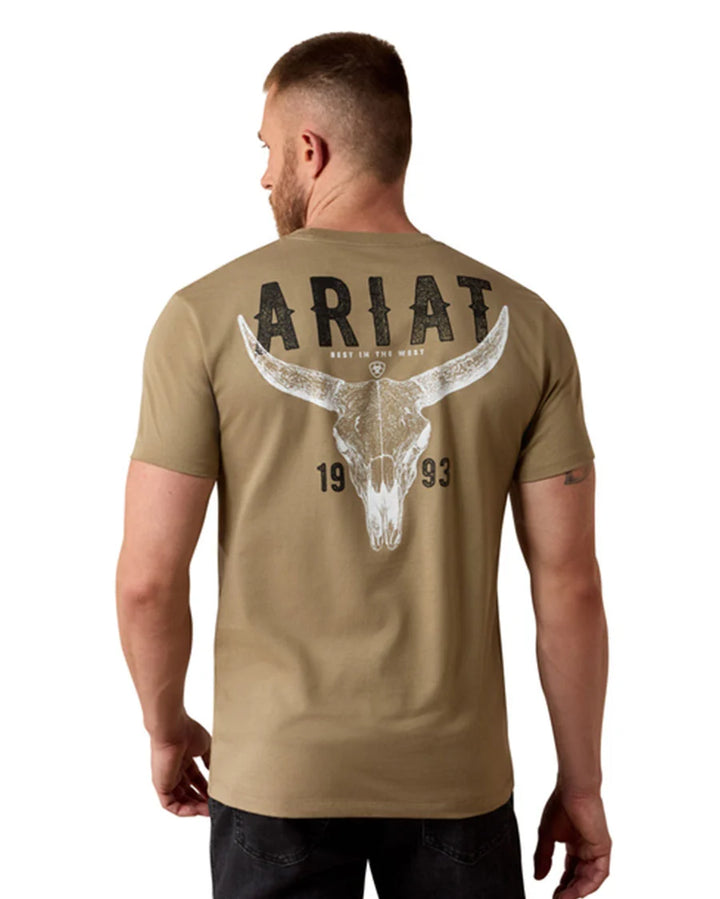 Ariat Men's Best Longhorn Short Sleeve Graphic T-Shirt - 10080708