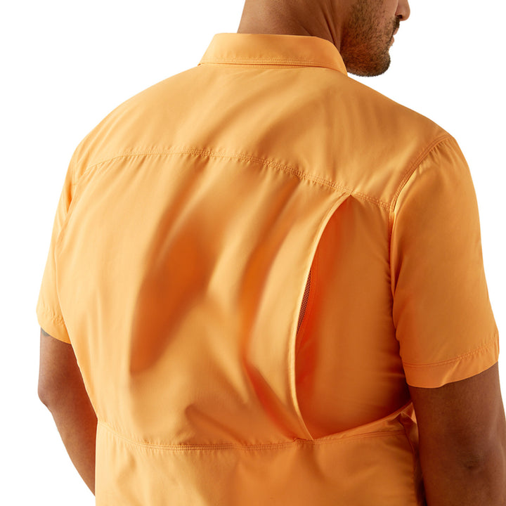 ARIAT VENTTEK OUTBOUND FITTED PEACH - MENS SHIRT - 10058856