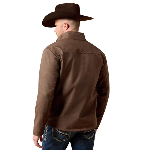 MEN'S ARIAT VERNON WREN FAUX LEATHER PRINT - MENS JACKET - 10079404