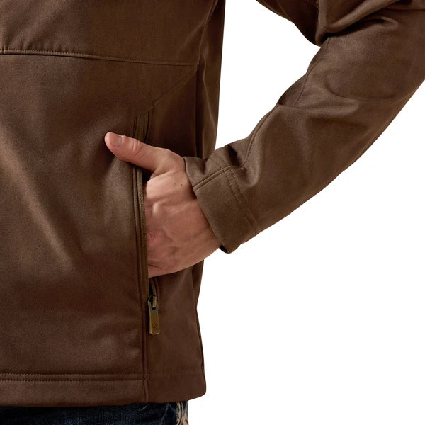 MEN'S ARIAT VERNON WREN FAUX LEATHER PRINT - MENS JACKET - 10079404