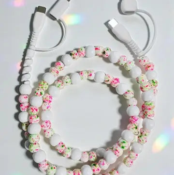 Candy "Colorful Beads" 2 in 1 Phone Charger