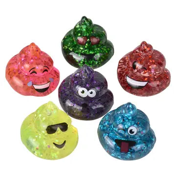 1.1" Mini Glitter Poop toy
