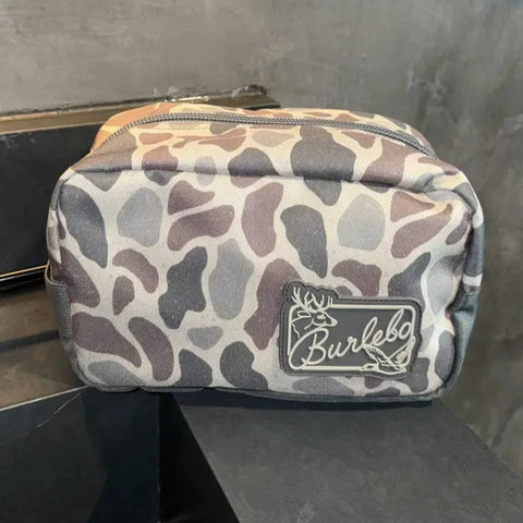 BURLEBO Classic Deer Camo Dopp Kit