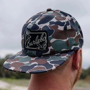 BURLEBO Buck And Duck Cap - Throwback Camo