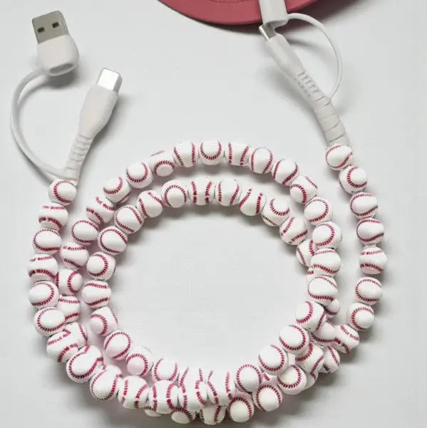 Candy "Colorful Beads" 2 in 1 Phone Charger