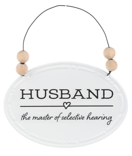 Husband & Wife Humor Ornament