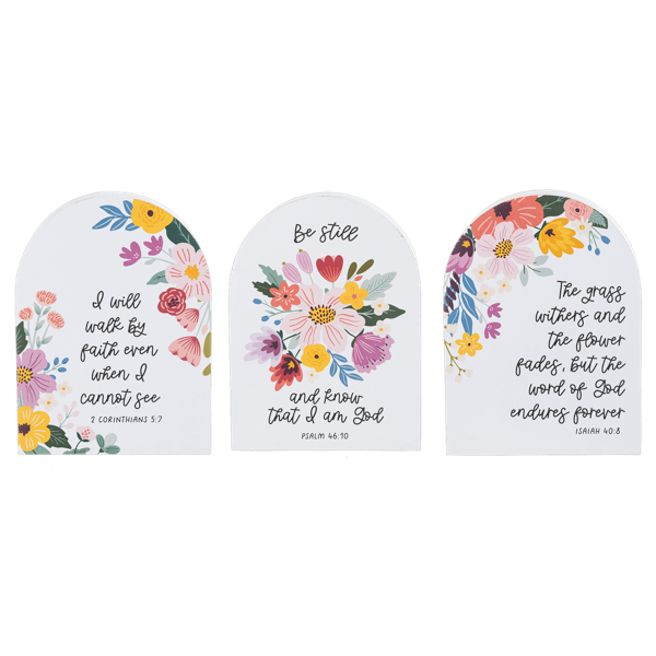 Bible Verse Arch Message Block