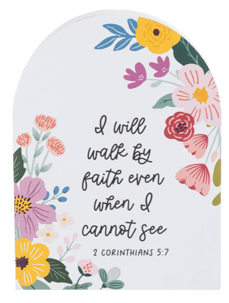 Bible Verse Arch Message Block