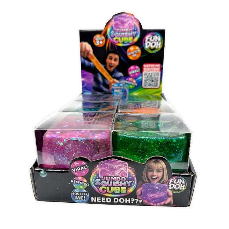 Fun Doh Jumbo Squishy Cube