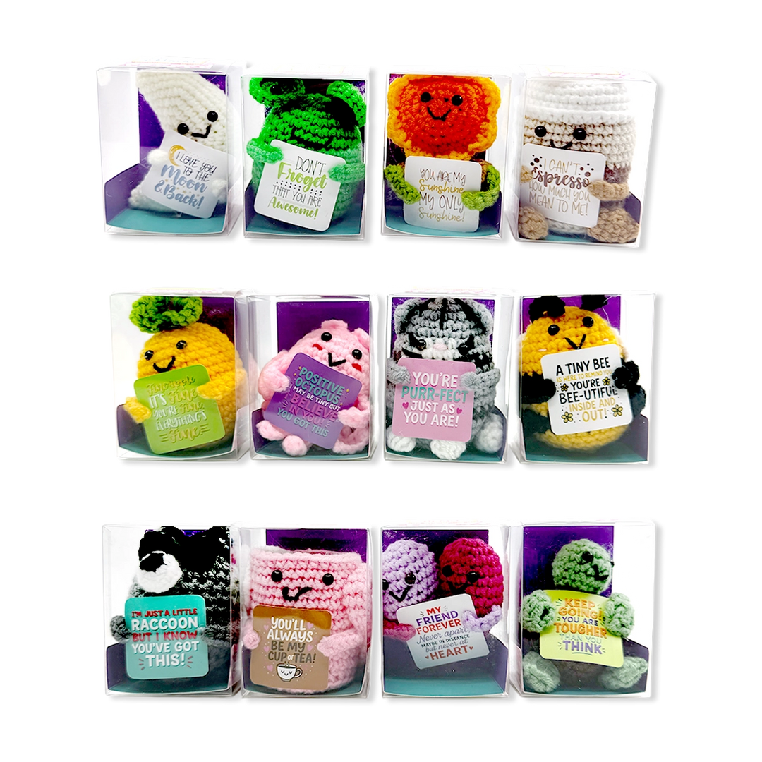 Emotional Support Crochet Plush Pals