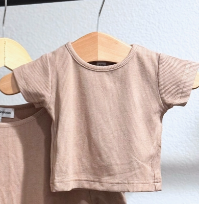 Girls Ava Ribbed Tee