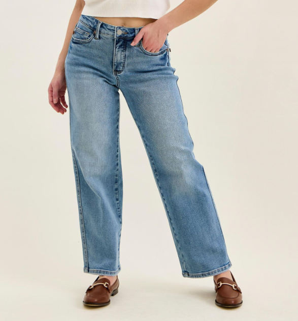Midrise Tummy Control Judy Blues