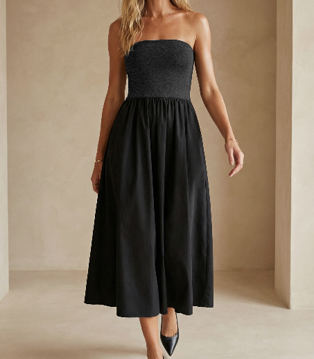 Tube Top Maxi Dress