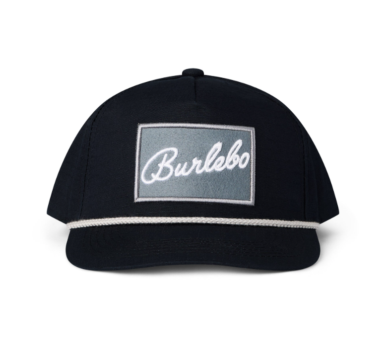BURLEBO GREY PATCH - BLACK