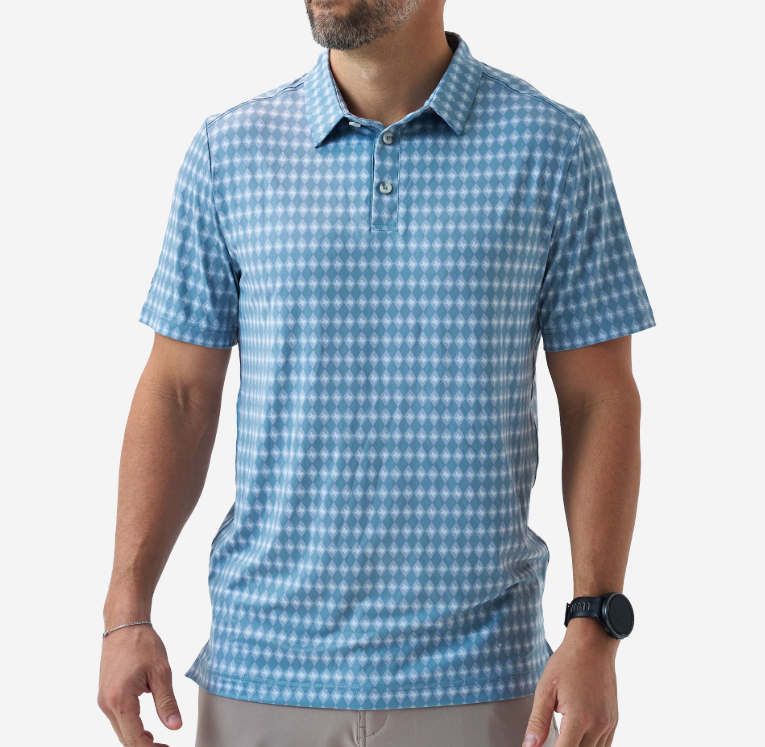 BURLEBO PERFORMANCE POLO- TEXAS DIAMOND