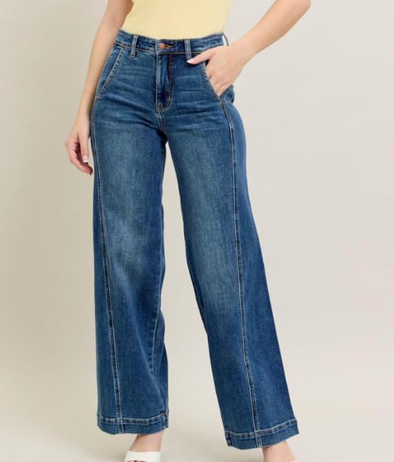 Judy Blue Vintage Trouser Denim
