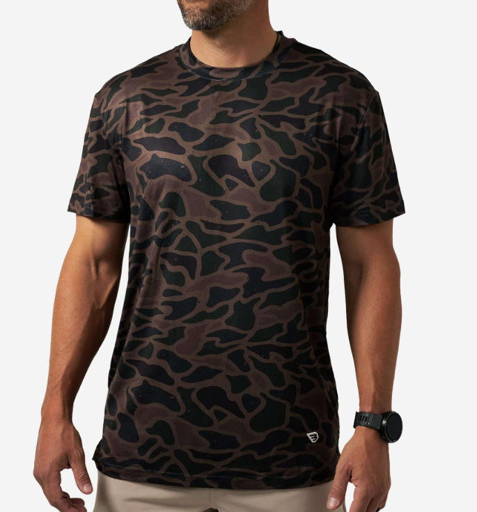 BENDITA CAMO BURLEBO GO TO TEE
