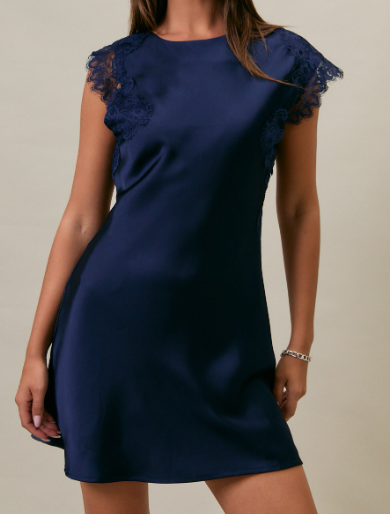 Maci Navy Dress