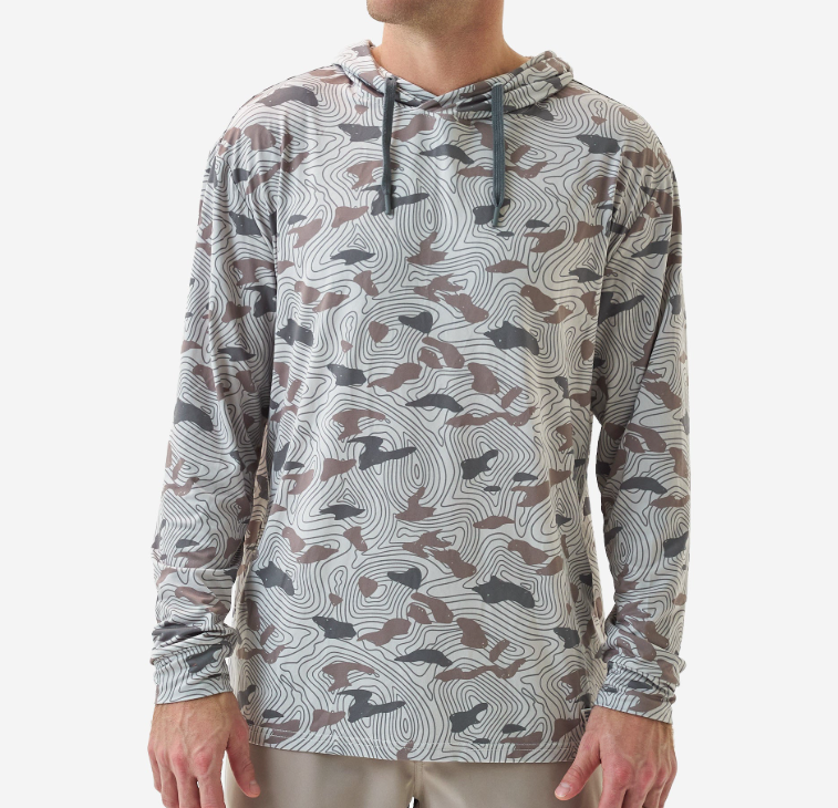 PERFORMANCE HOODIE - TOPO DESERT CAMO