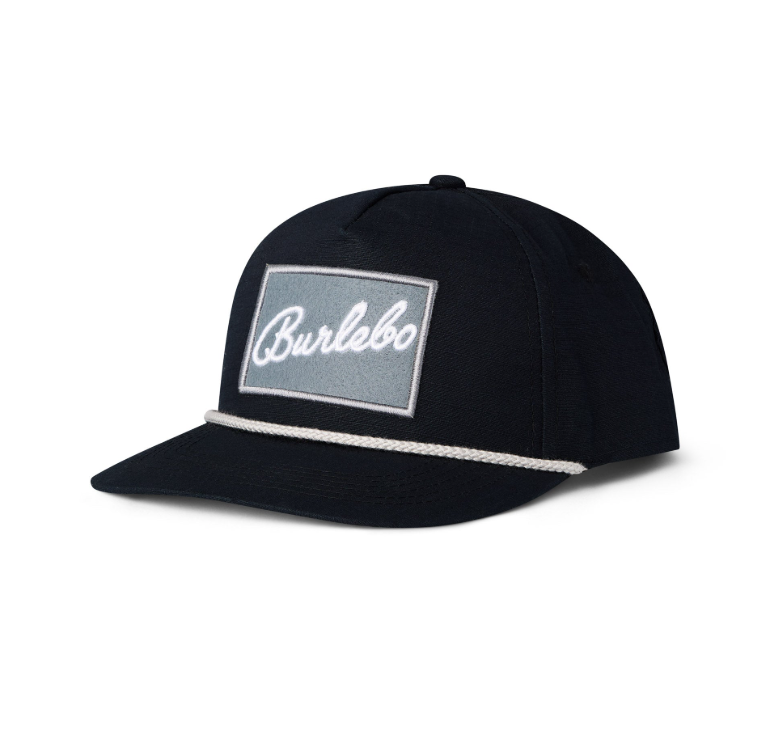 BURLEBO GREY PATCH - BLACK