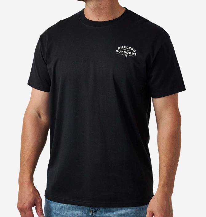 BURLEBO OUTDOORS LOGO - BLACK