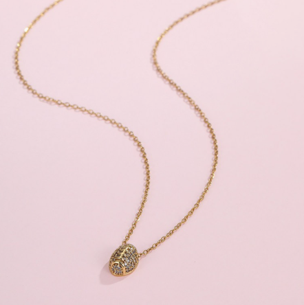 Gameday Football Charm Necklace