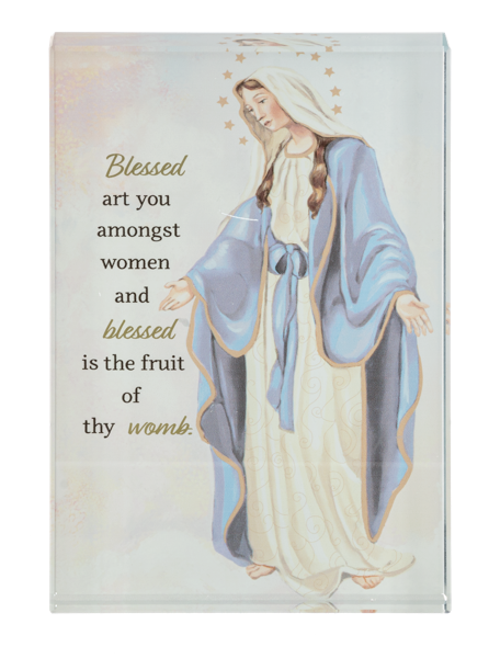 Mother Mary Desk Plaques