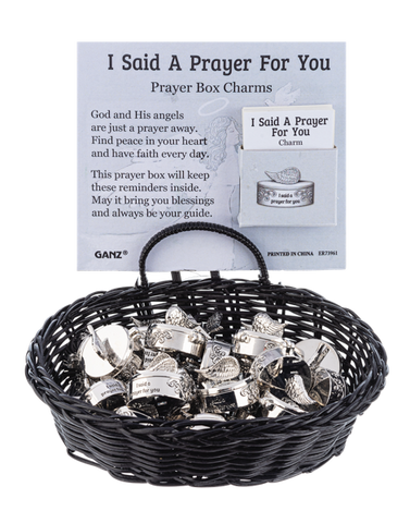 I said a prayer for you - Prayer Box Charms