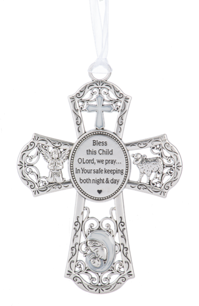 Crib Cross Ornament