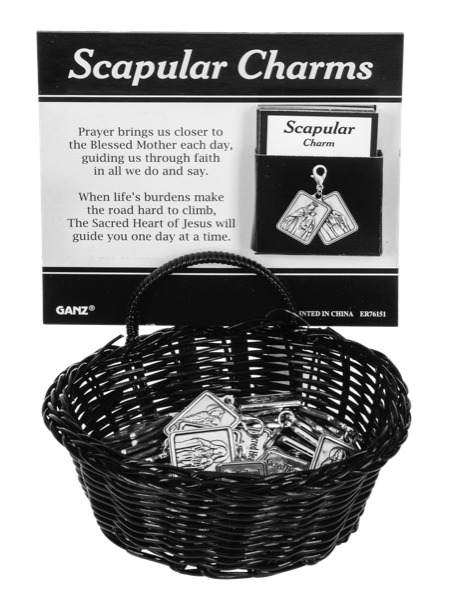 Scapular Charms in a Basket
