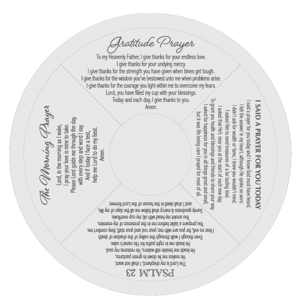 My Daily Prayer Wheel