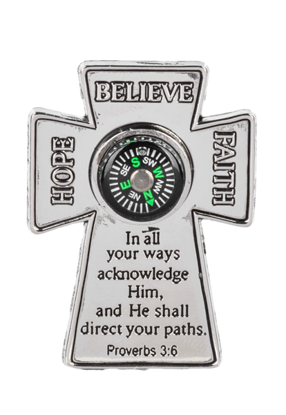 He Will Direct Your Path Charms in a Basket