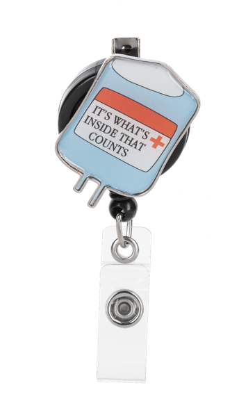 Nurse and Doctor Badge Reels on Backers