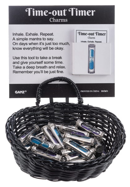 Time Out Timer Charm