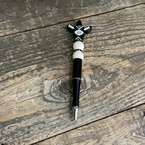 Black Aztec Cow Pen