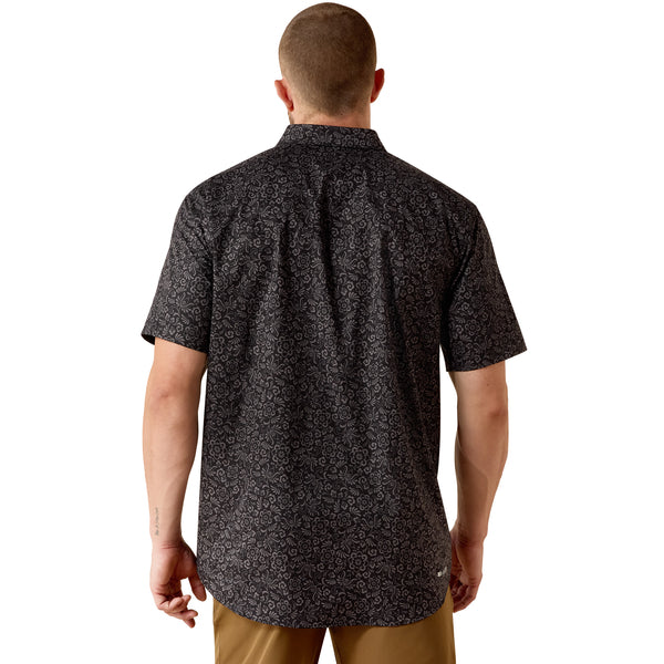 Ariat Printed 360 Airflow Shirt- 10071660-Black