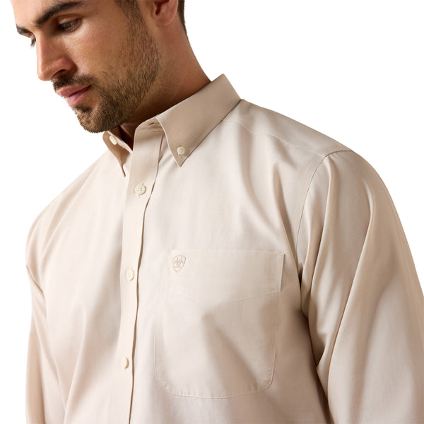 Ariat Men's Wrinkle Free Oxfort Shirt-10079436