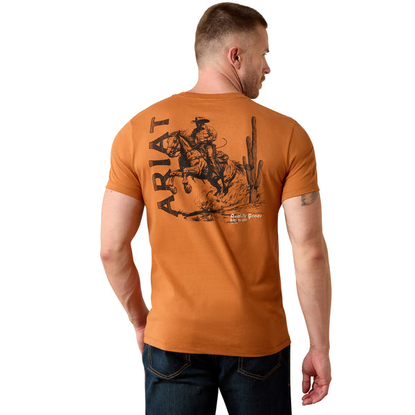 Ariat Tobacco Tough T- Shirt-10079568