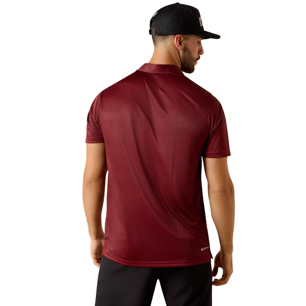 Ariat All Over Polo - Chili Pepper Tribe-10071092
