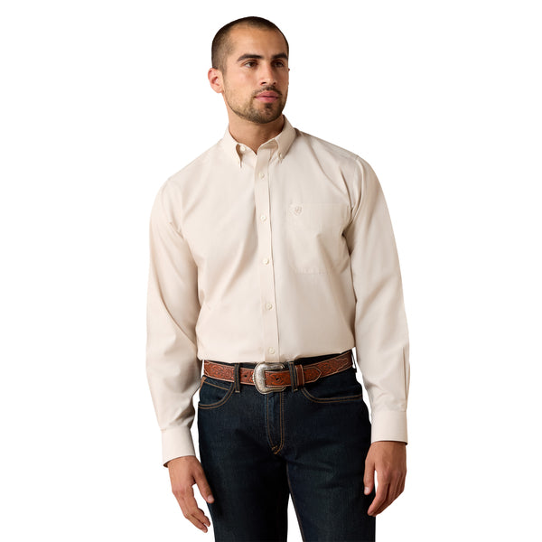 Ariat Men's Wrinkle Free Oxfort Shirt-10079436