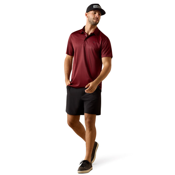 Ariat All Over Polo - Chili Pepper Tribe-10071092