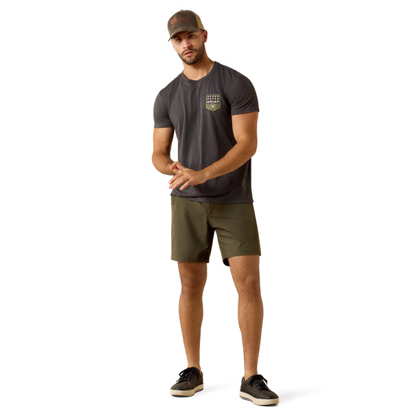 Ariat stripe Patriotic T-Shirt-100773964