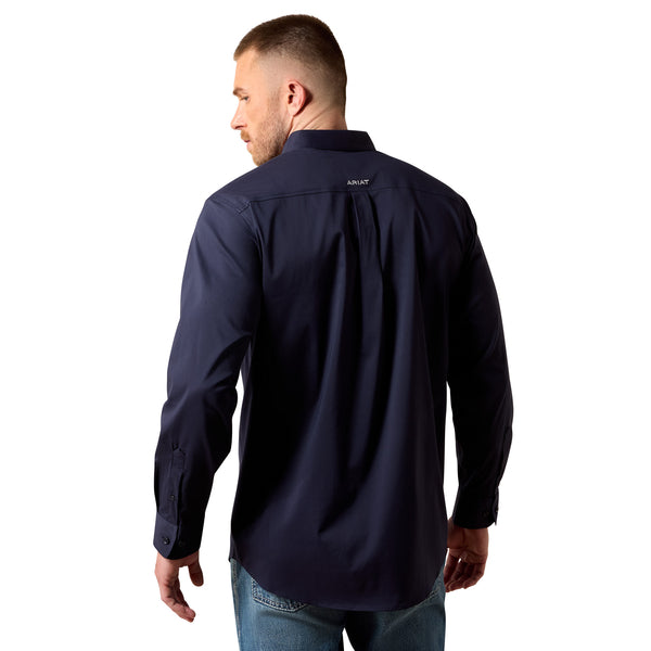 Ariat Men's Men's Everything LS Shirt-Navy - 10079265