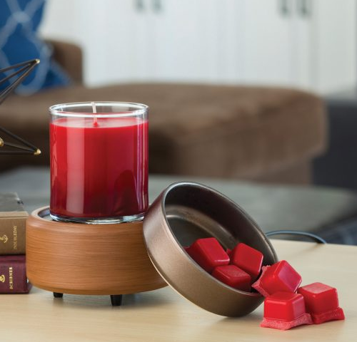 Pewter Walnut 2-In-1 Classic Fragrance Warmer