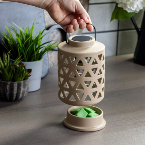 Geo Lantern Canopy Illumination Warmer