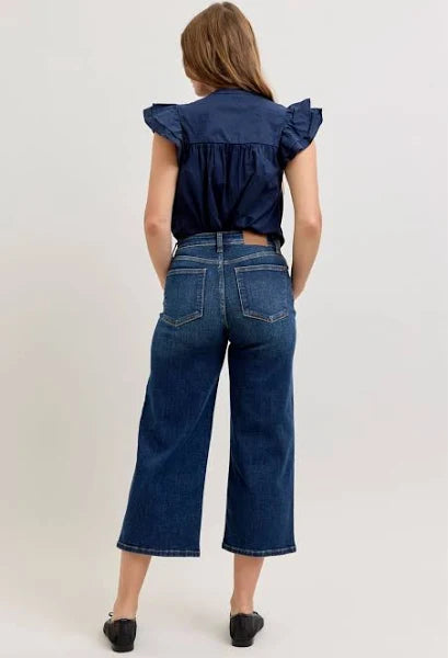 Judy Blue HW Wide Jeans