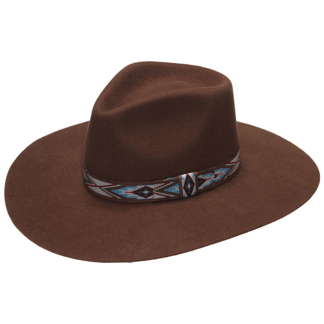 Twister Pinch Front Felt Hat