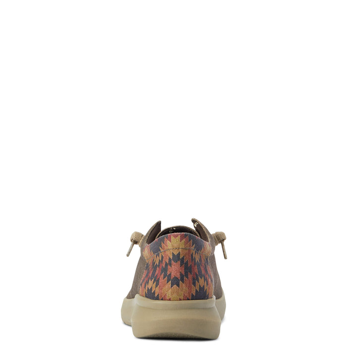 Hilo Stretch Lace Dark Tan Aztec Print