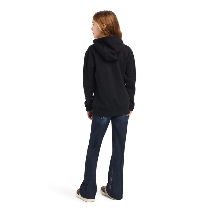 KIDS' REAL Glitter Logo Hoodie