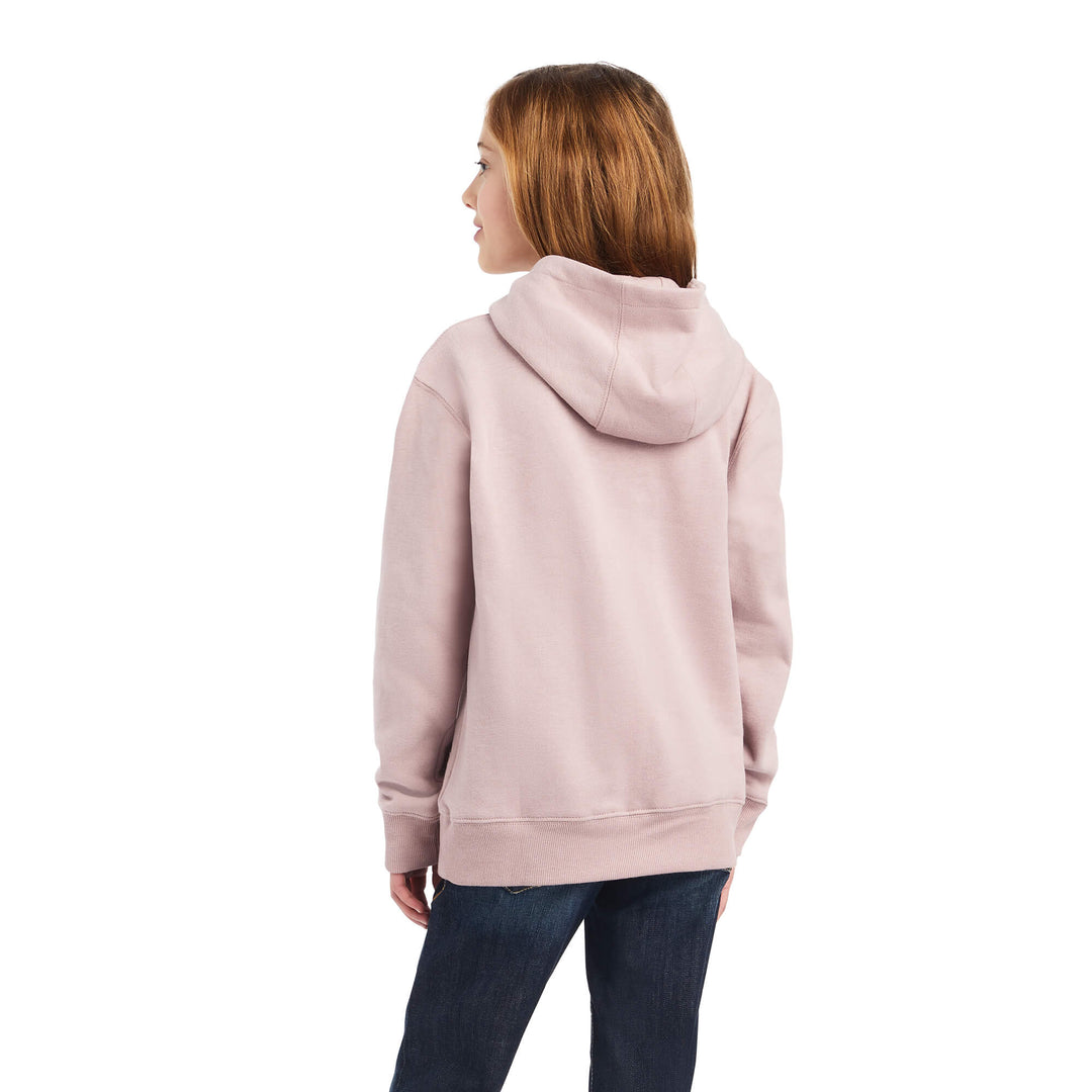 KIDS' REAL Glitter Logo Hoodie
